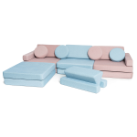 Sofa für Kinder in Blau – sicher, weich und kinderfreundlich
